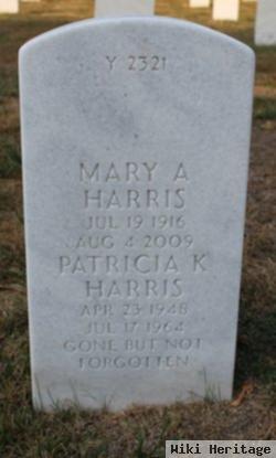 Mary A Harris