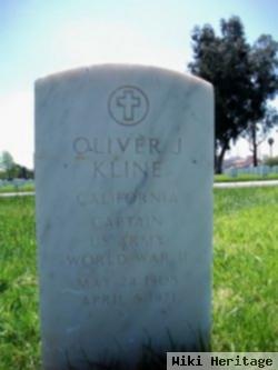 Capt Olivar J Kline