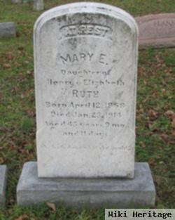 Mary Elizabeth "lizzie" Ruth