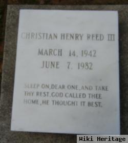 Christian Henry Reed, Iii