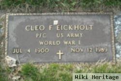 Cleo F Eickholt