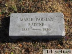 Mable Parsley Radtke