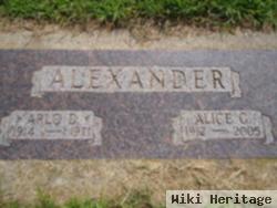 Alice G Machan Alexander