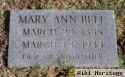 Mary Ann Whitehead Bell