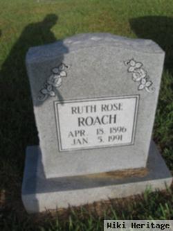 Ruth Rose Roach