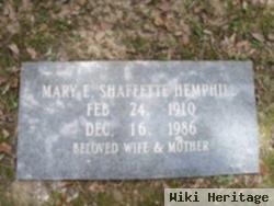 Mary Elizabeth Shaffette Hemphill