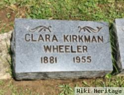 Clara Kirkman Wheeler