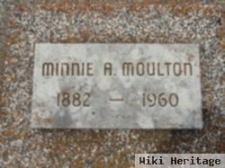 Minnie A. Moulton