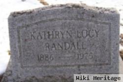 Kathryn "kitty" Locy Randall