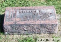 William D Nusbaum