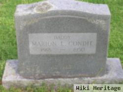 Marion L Condit