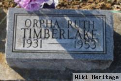 Orpha Ruth Culbertson Timberlake