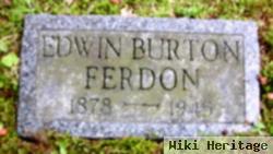 Edwin Burton Ferdon