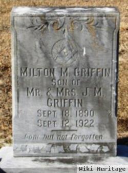 Milton M. Griffin