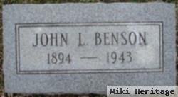 John L Benson