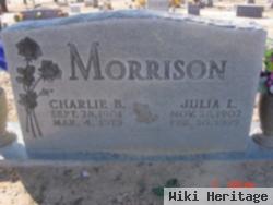 Charlie B Morrison