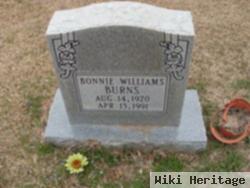 Bonnie Wiliams Burns