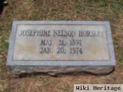 Josephine Nelson Horsley