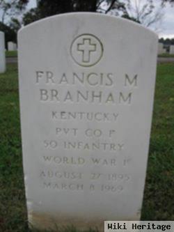 Pvt Francis M Branham