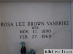 Rosa Lee Brown Vanskike