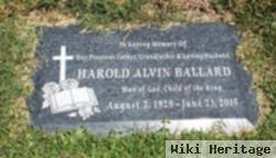 Rev Harold Alvin Ballard