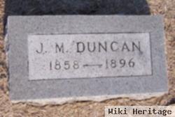 J. M. Duncan