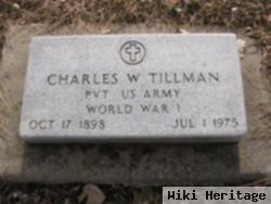 Charles W Tillman