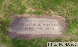 Claude B Poston