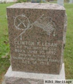 Clinton F Lesan