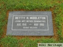 Betty H. Wintjen Middleton