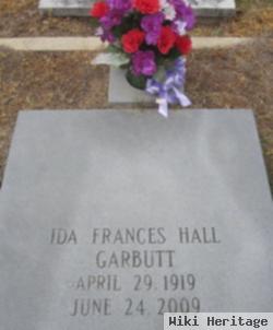 Ida Frances "gee Gee" Hall Garbutt