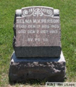 Selma M.v. Person