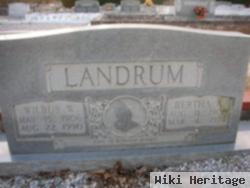 Wilbur Warren Landrum