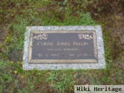 Cordie Jones Phelps