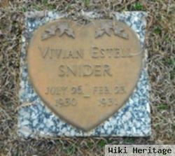 Vivian Estell Snider