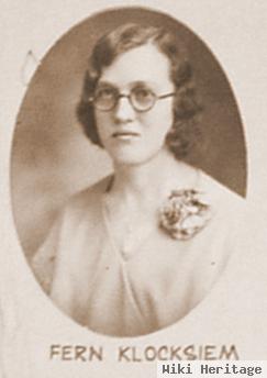 Fern Edna Klocksiem Smith