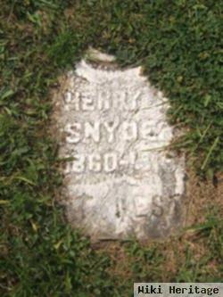 Henry Snyder