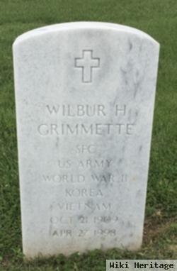 Wilbur H Grimmette