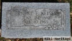 Ernest E Keiser