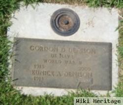 Gordon D Denison