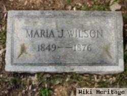 Maria J Wilson