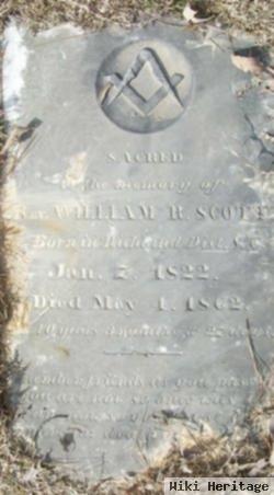 Rev William R. Scott