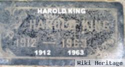 Harold King