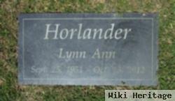 Lynn Ann Horlander