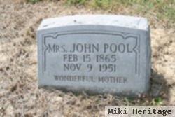 Mrs John Pool