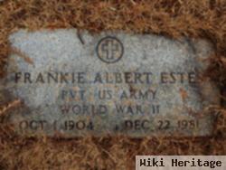 Pvt Frankie Albert Estes