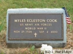 Myles Ecleston Cook