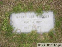 Mattie Lee Rhodes