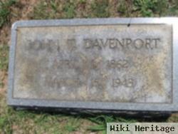 John T Davenport