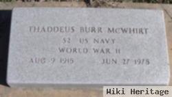 Thaddeus Burr Mcwhirt